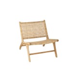 LOUNGE CHAIR H WEAVING RATTAN NATURAL - CHAIRS, STOOLS